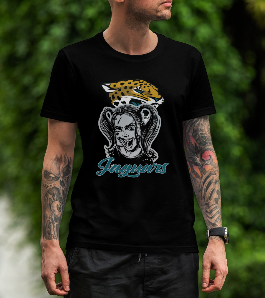 Harley Quinn Jacksonville Jaguars T-Shirt