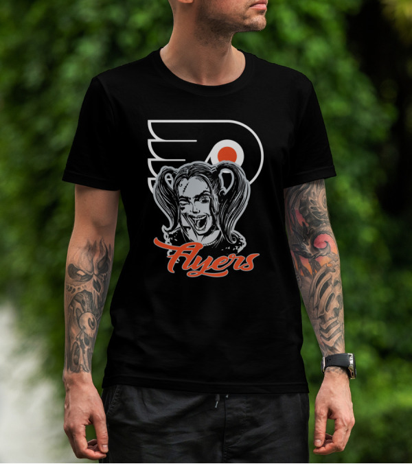 Harley Quinn Philadelphia Flyers Fans T-Shirt