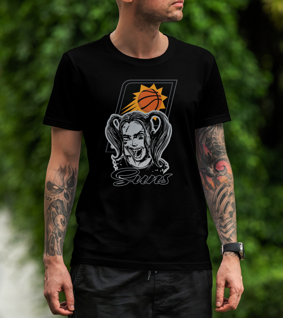 Harley Quinn Phoenix Suns Basketball Fans T-Shirt