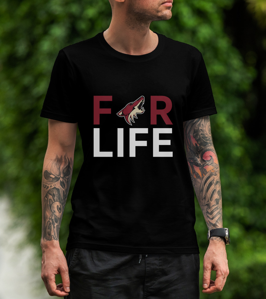 Arizona Coyotes For Life Fans Passion Supporters T-Shirt