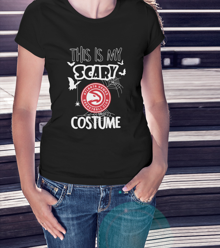 This Is My Scary Atlanta Hawks Basketball Club Costume T-Shirt