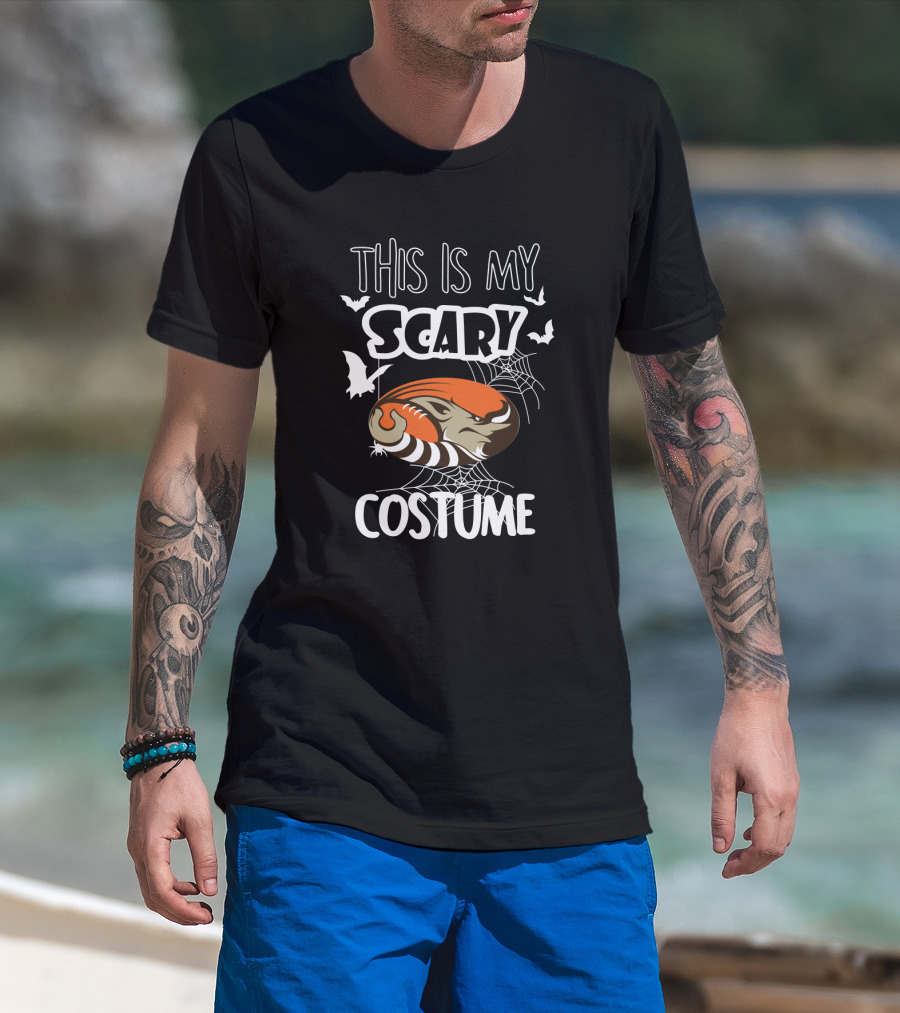 This Is My Scary Costume Cleveland Browns Halloween T-Shirt