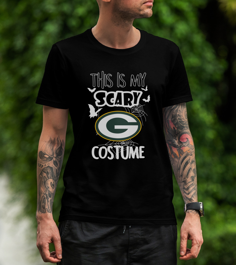 This Is My Scary Green Bay Packers Costume T-Shirt