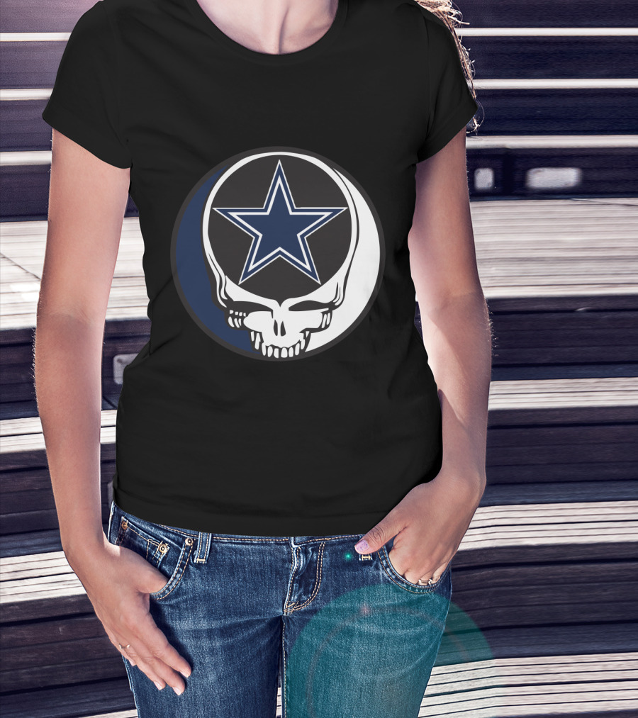 Grateful Dead Steal Your Face Dallas Cowboys Star T-Shirt