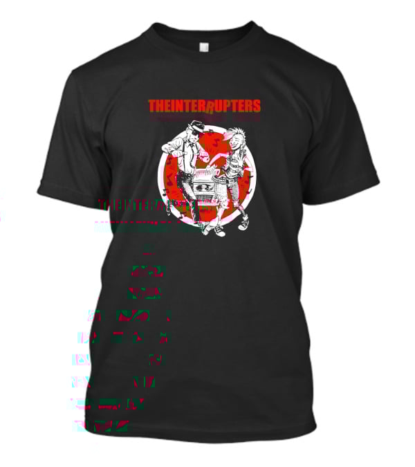 The Interrupters Ska Dance Party With Boombox And Musical Notes T-Shirt