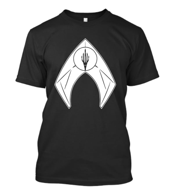 Aquaman Trident Symbol Superhero Icon T-Shirt