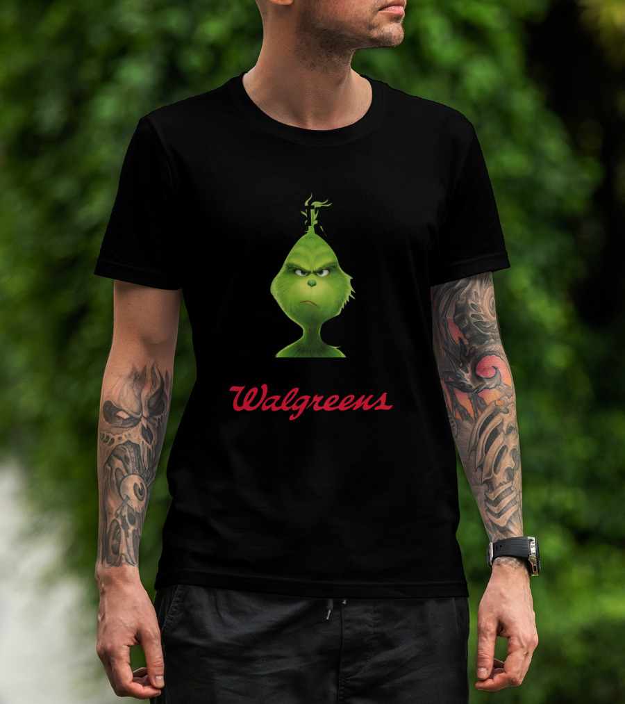 I Used To Smile And Then I Worked At Walgreens Grinch T-Shirt