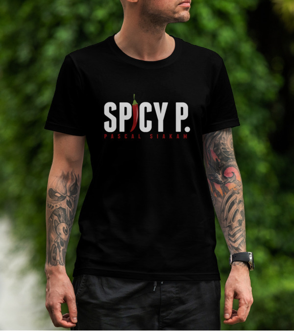 Spicy P Pascal Siakam With Red Chili Pepper T-Shirt