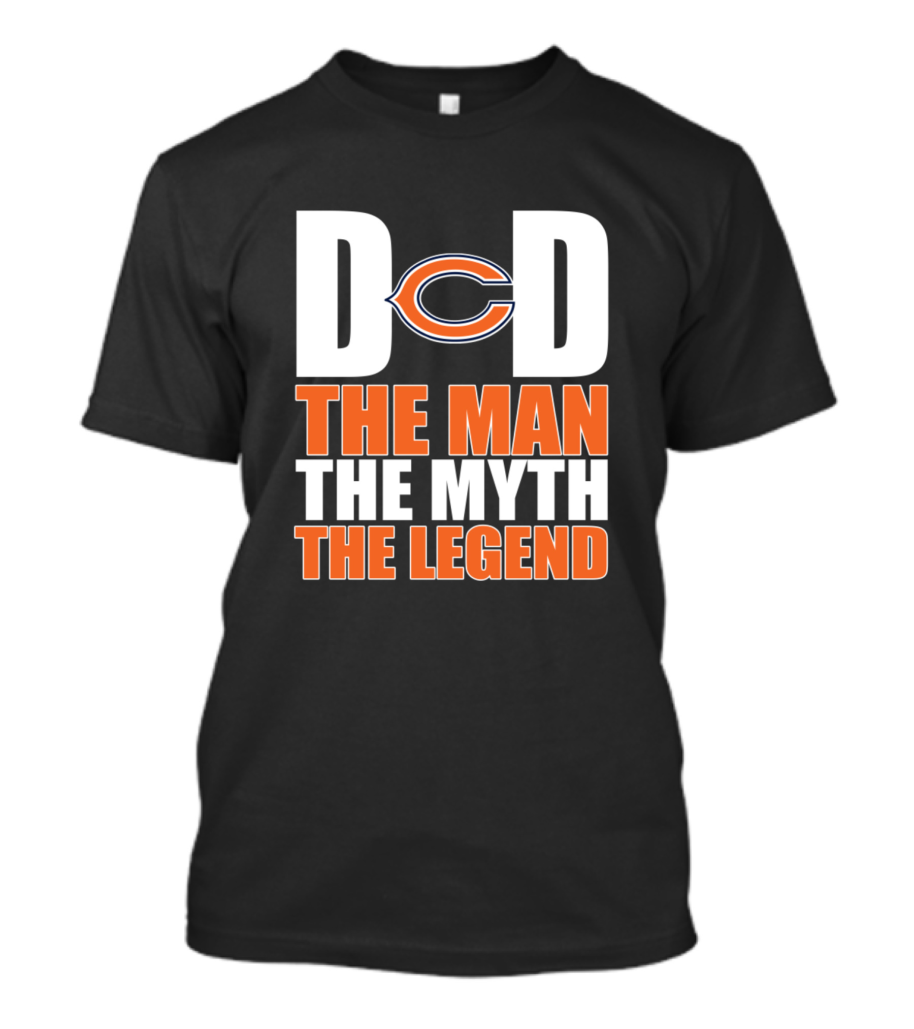 Chicago Bears Dad The Man The Myth The Legend T-Shirt