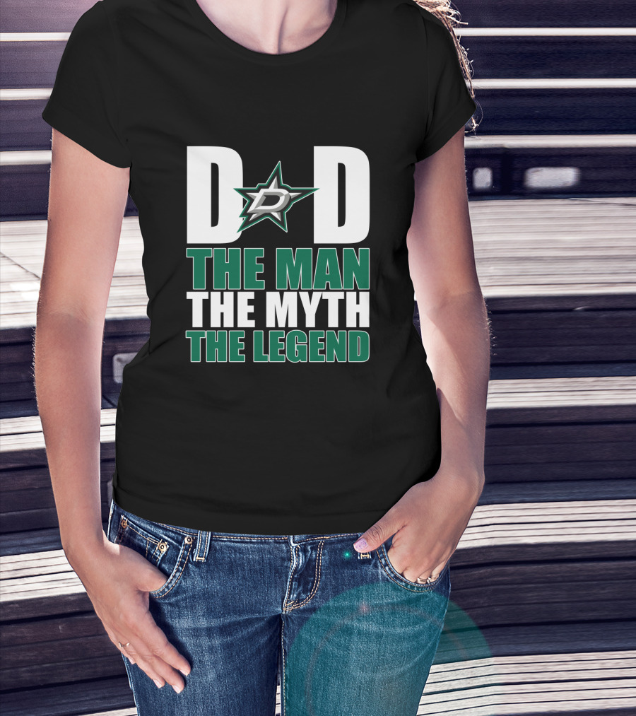 Dallas Stars Dad The Man The Myth The Legend T-Shirt