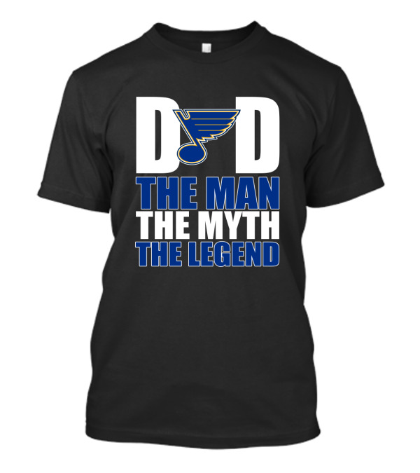 Dad St. Louis Blues The Man The Myth The Legend T-Shirt