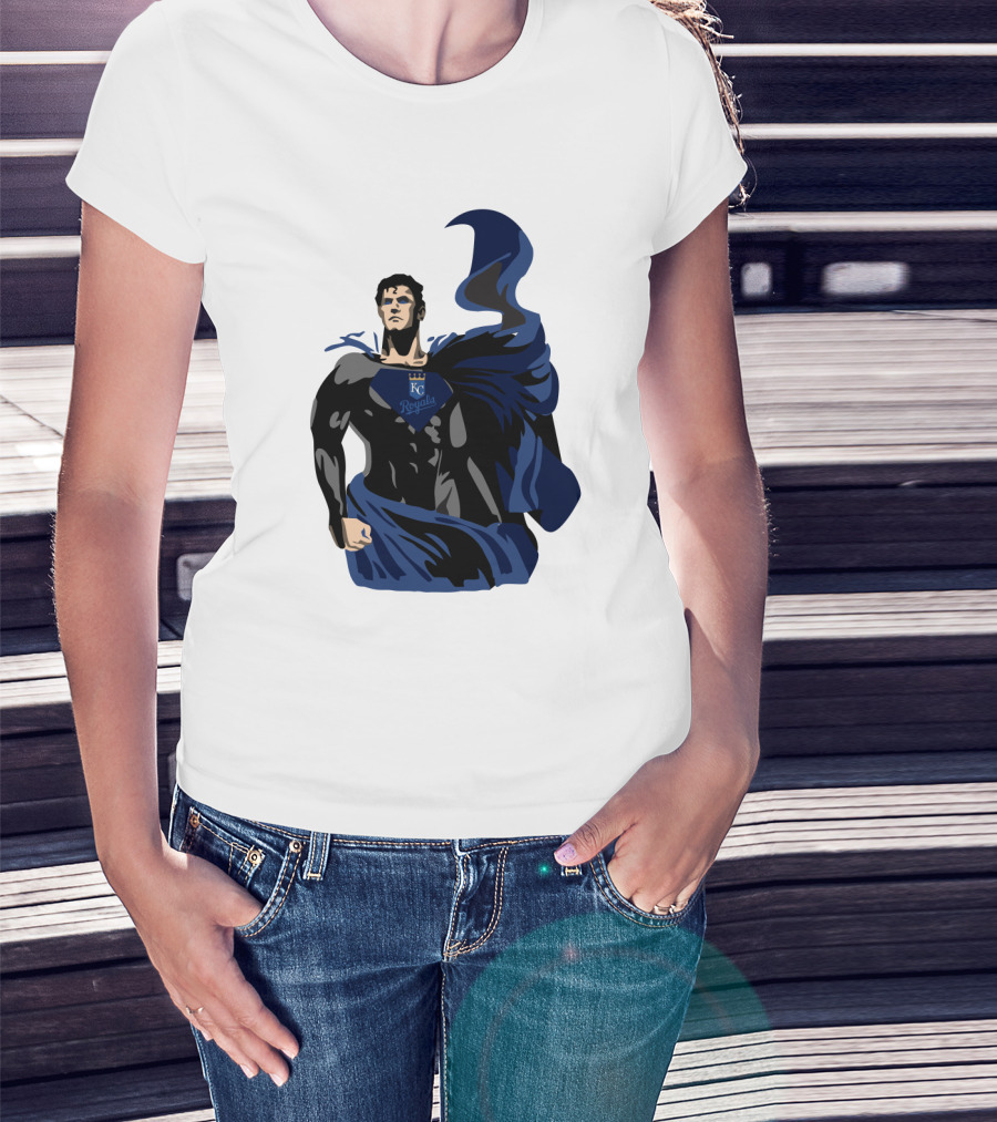 Kansas City Royals Superman Mashup T-Shirt