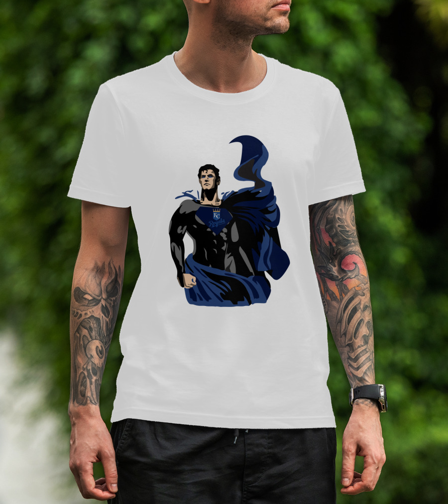 Kansas City Royals Superman Mashup T-Shirt
