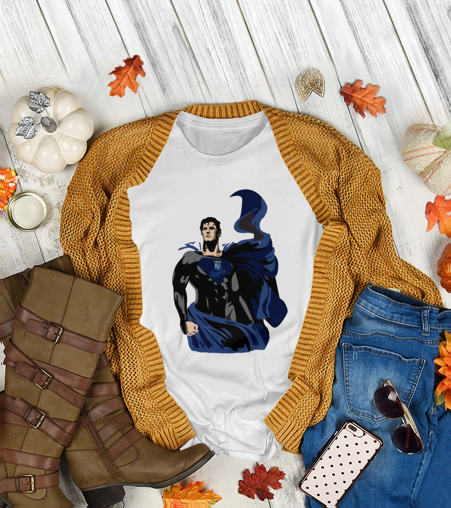 Kansas City Royals Superman Mashup T-Shirt