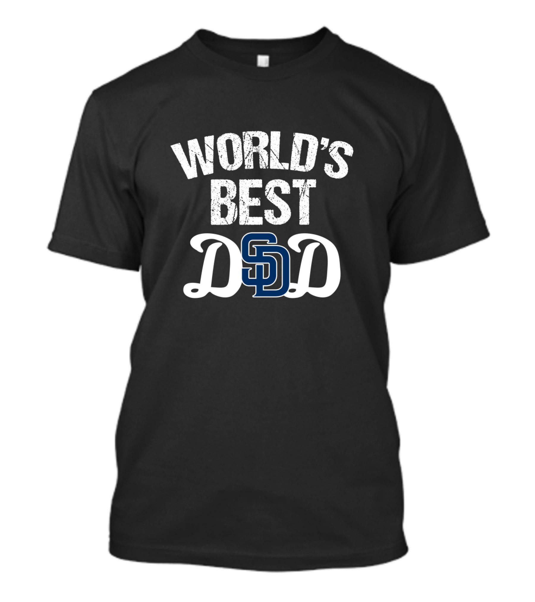 World's Best Dad San Diego Padres T-Shirt