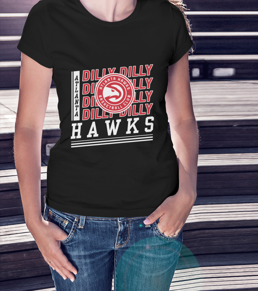 Atlanta Hawks Basketball Club Dilly Dilly Hawks T-Shirt