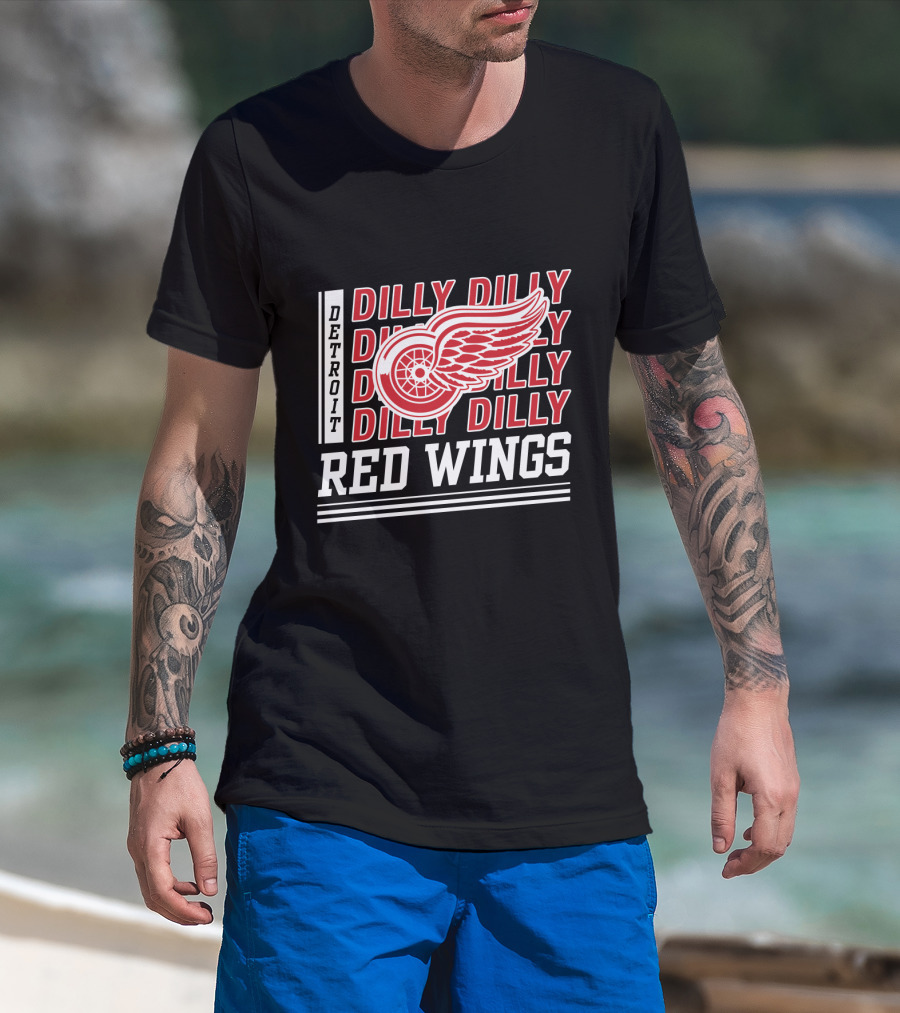 Detroit Red Wings Dilly Dilly Red Wings T-Shirt