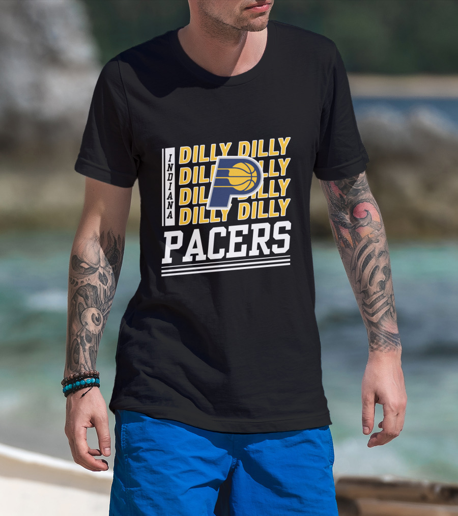 Indiana Pacers Dilly Dilly Basketball Fan Slogan T-Shirt