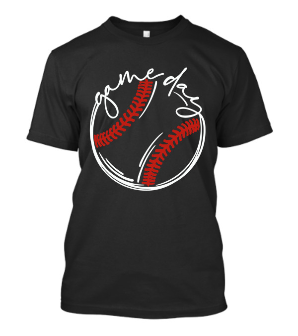 Game Day Baseball Mom Best T-Shirt