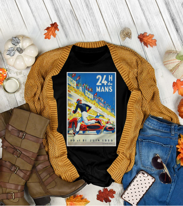 24 Heures Du Mans 20 Et 21 Juin 1959 Racing Event T-Shirt