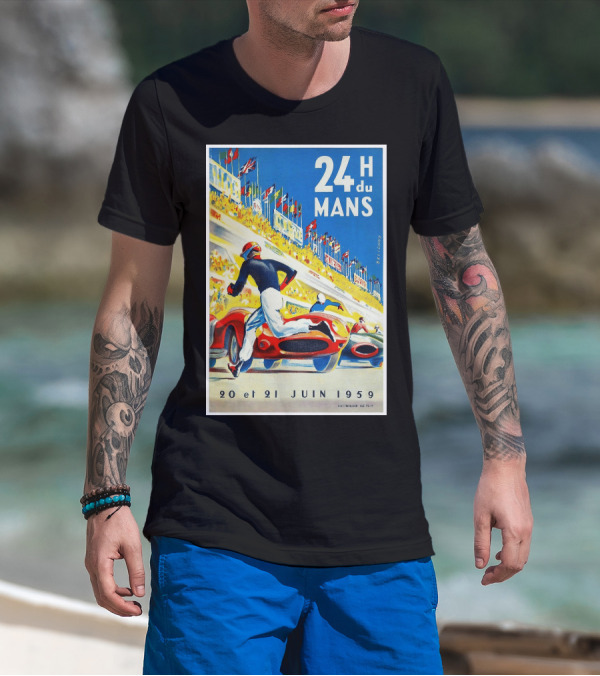 24 Heures Du Mans 20 Et 21 Juin 1959 Racing Event T-Shirt