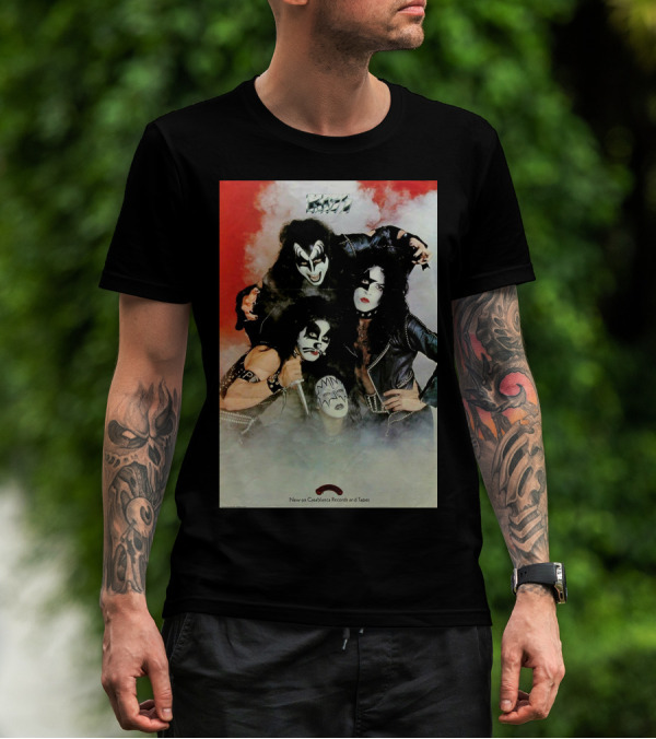 Kiss Band New On Casablanca Records And Tapes T-Shirt