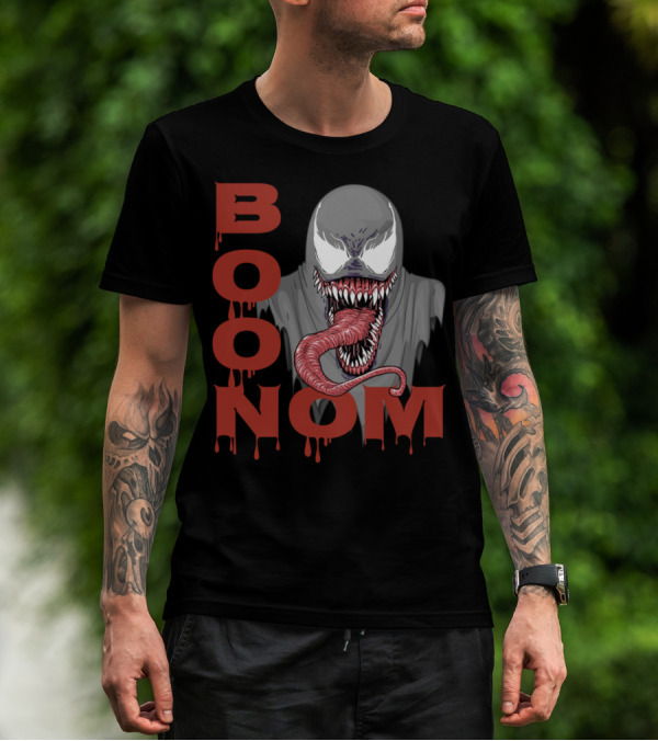 Boonom Venom-Inspired Parody Horror T-Shirt