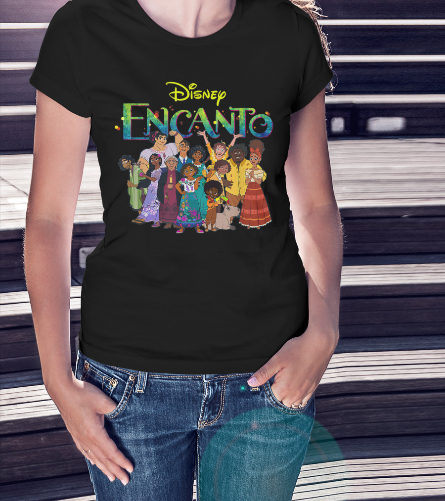 Disney Encanto Madrigal Family Characters T-Shirt