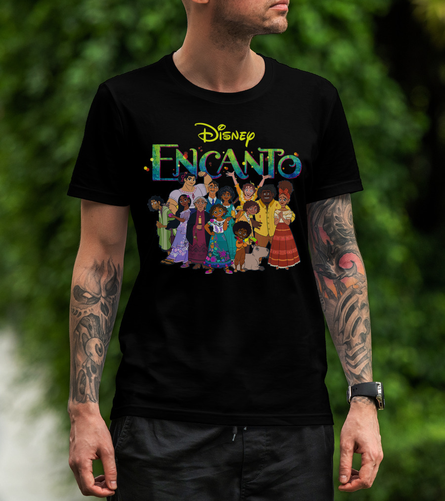 Disney Encanto Madrigal Family Characters T-Shirt