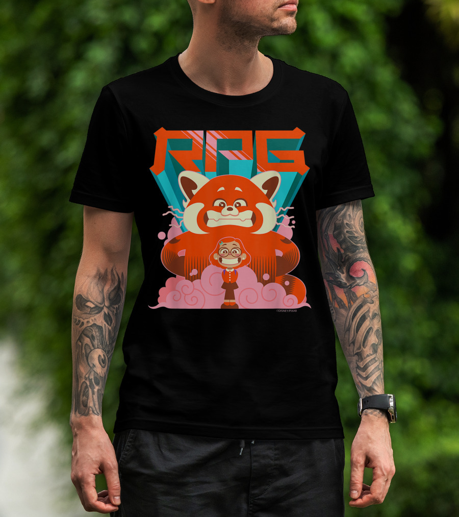 RPG Red Panda Girl Mei Disney Pixar T-Shirt
