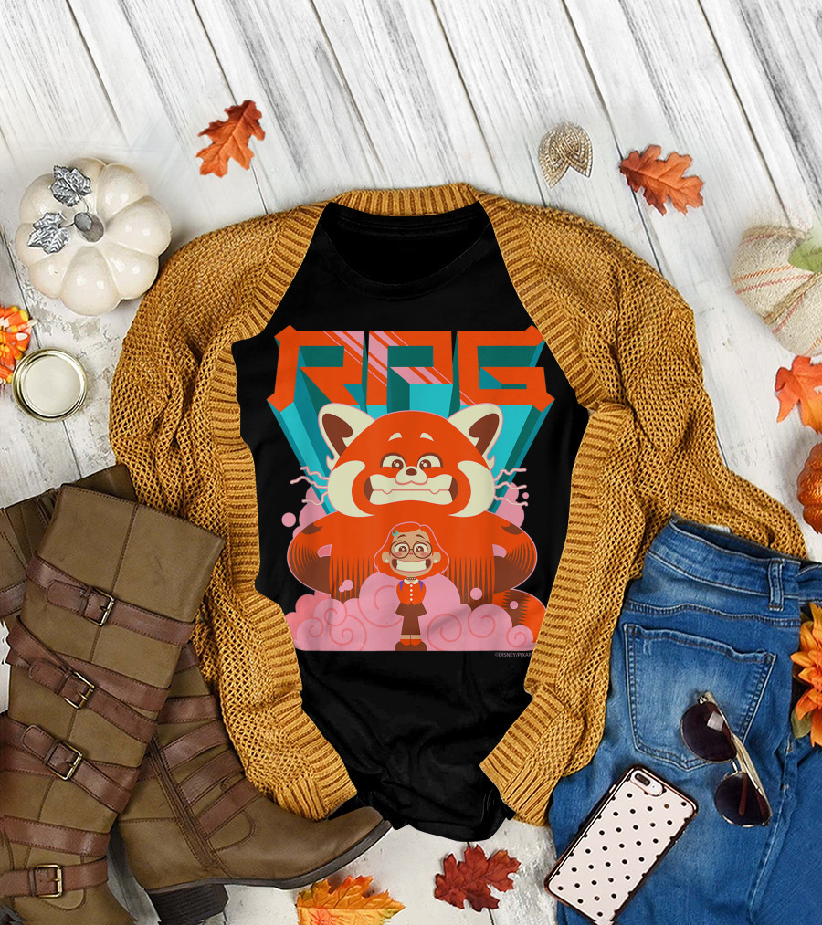RPG Red Panda Girl Mei Disney Pixar T-Shirt