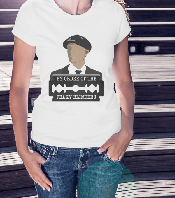 By Order Of The Peaky Blinders Razor Blade Hat T-Shirt