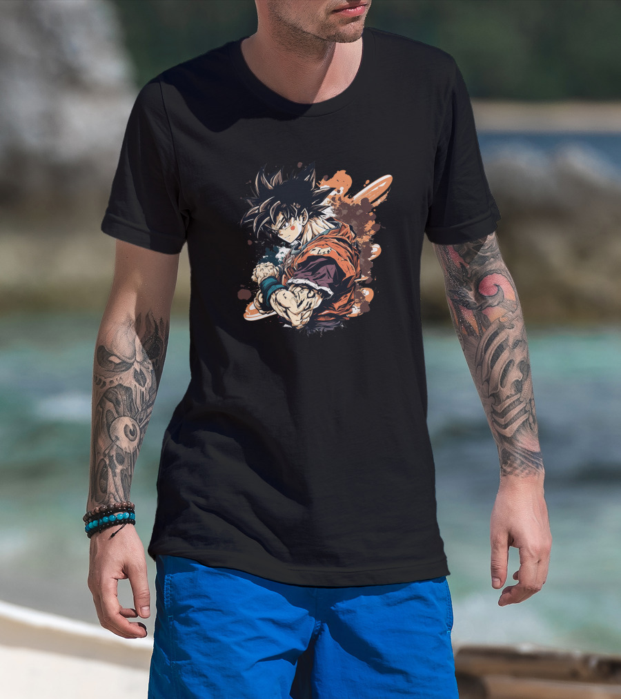 Songoku Dragon Ball Anime Manga Super Saiyan T-Shirt