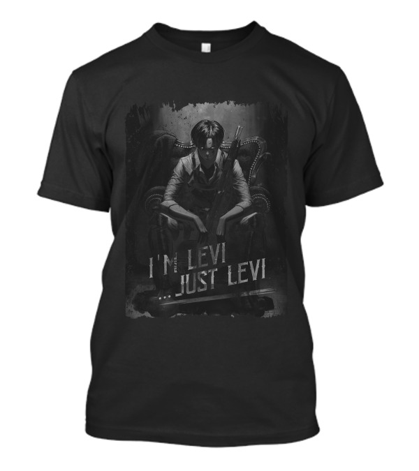 I'M LEVI JUST LEVI Levi Ackerman Graphic Novelty T-Shirt
