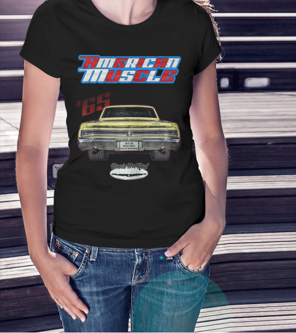 American Muscle 1965 Skylark GS Big V8 Wide Tires Solid Rearend UoolaValRod T-Shirt