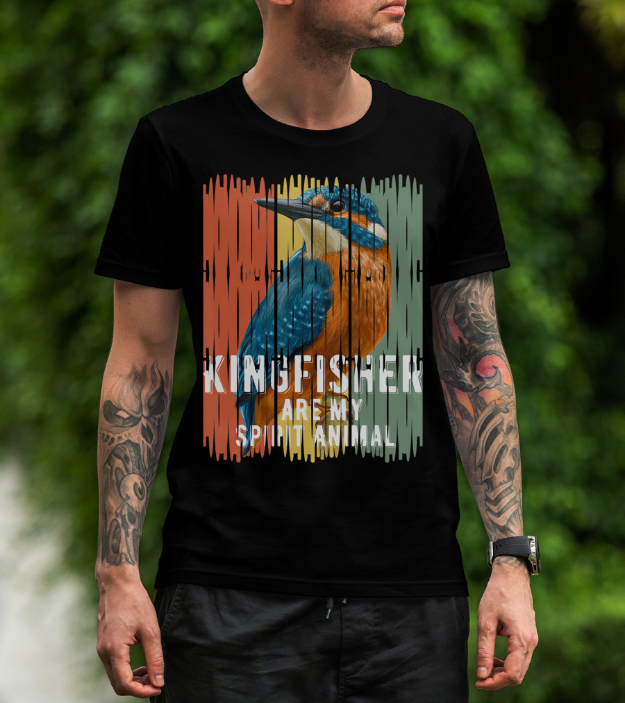 Kingfisher Are My Spirit Animal T-Shirt