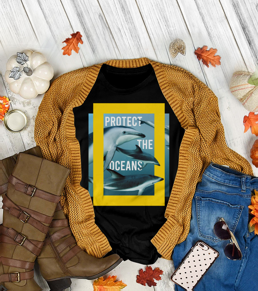 National Geographic Protect The Oceans Dolphins T-Shirt