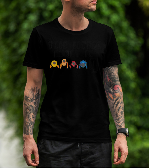 This Little Robot Is 4 Future Robotics Engineer T-Shirt