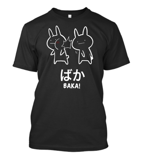 Baka Meme Anime Rabbit Funny Slap T-Shirt