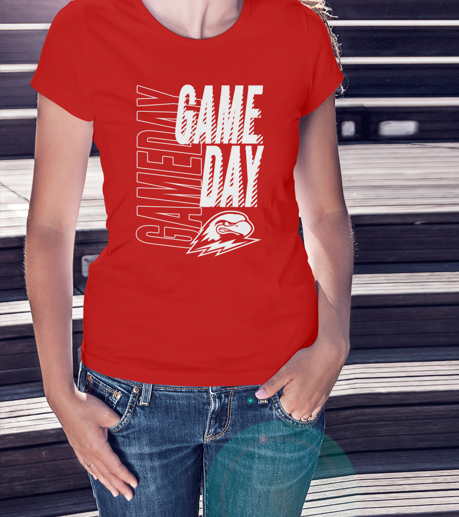 Gameday Suubookstore Red Hawk Football T-Shirt
