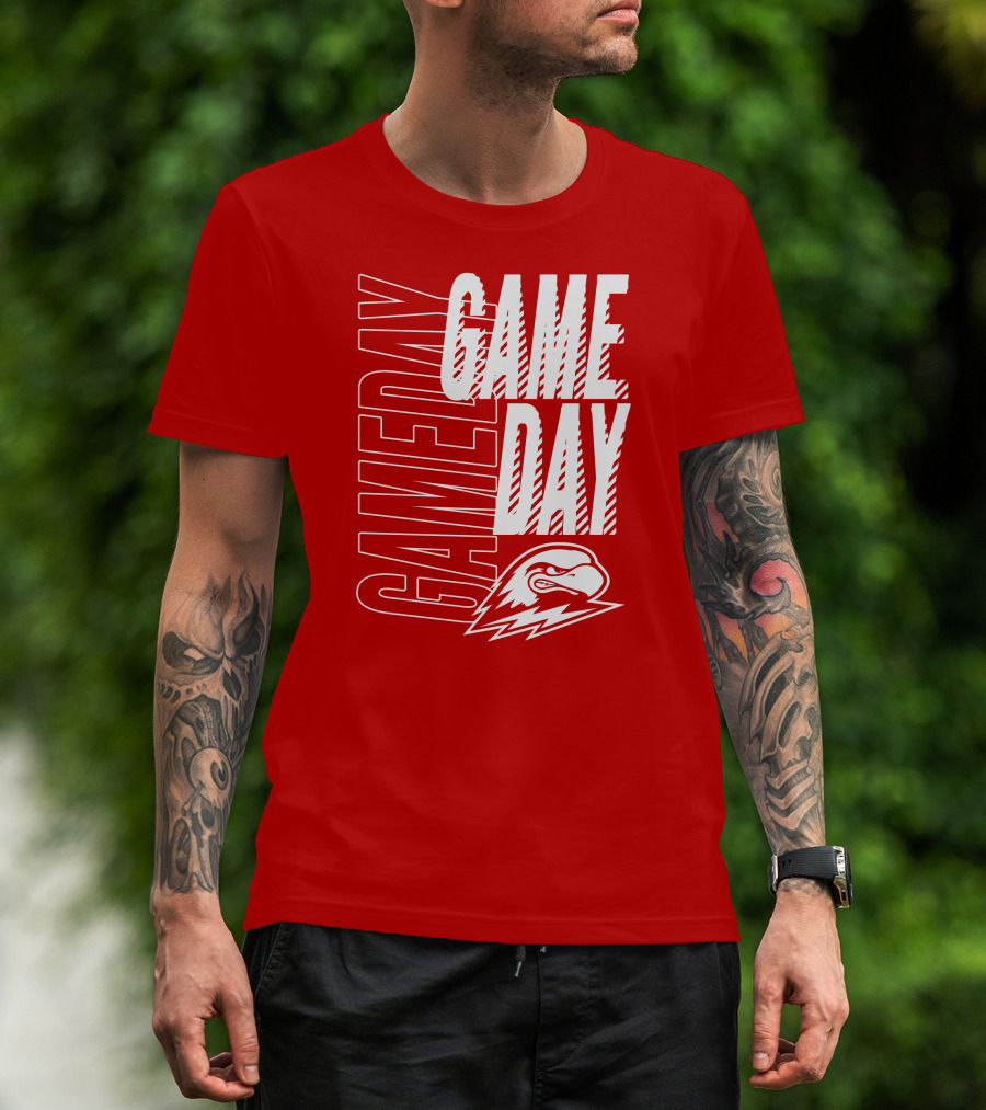 Gameday Suubookstore Red Hawk Football T-Shirt