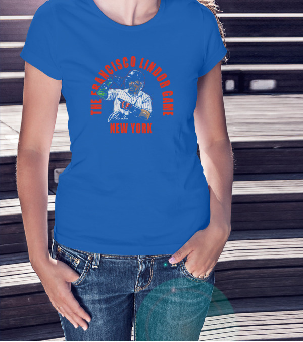 The Francisco Lindor Game New York Playoffs T-Shirt
