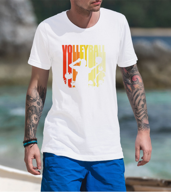 Beach Volleyball Team Player Setter Quote Volleyball T-Shirt