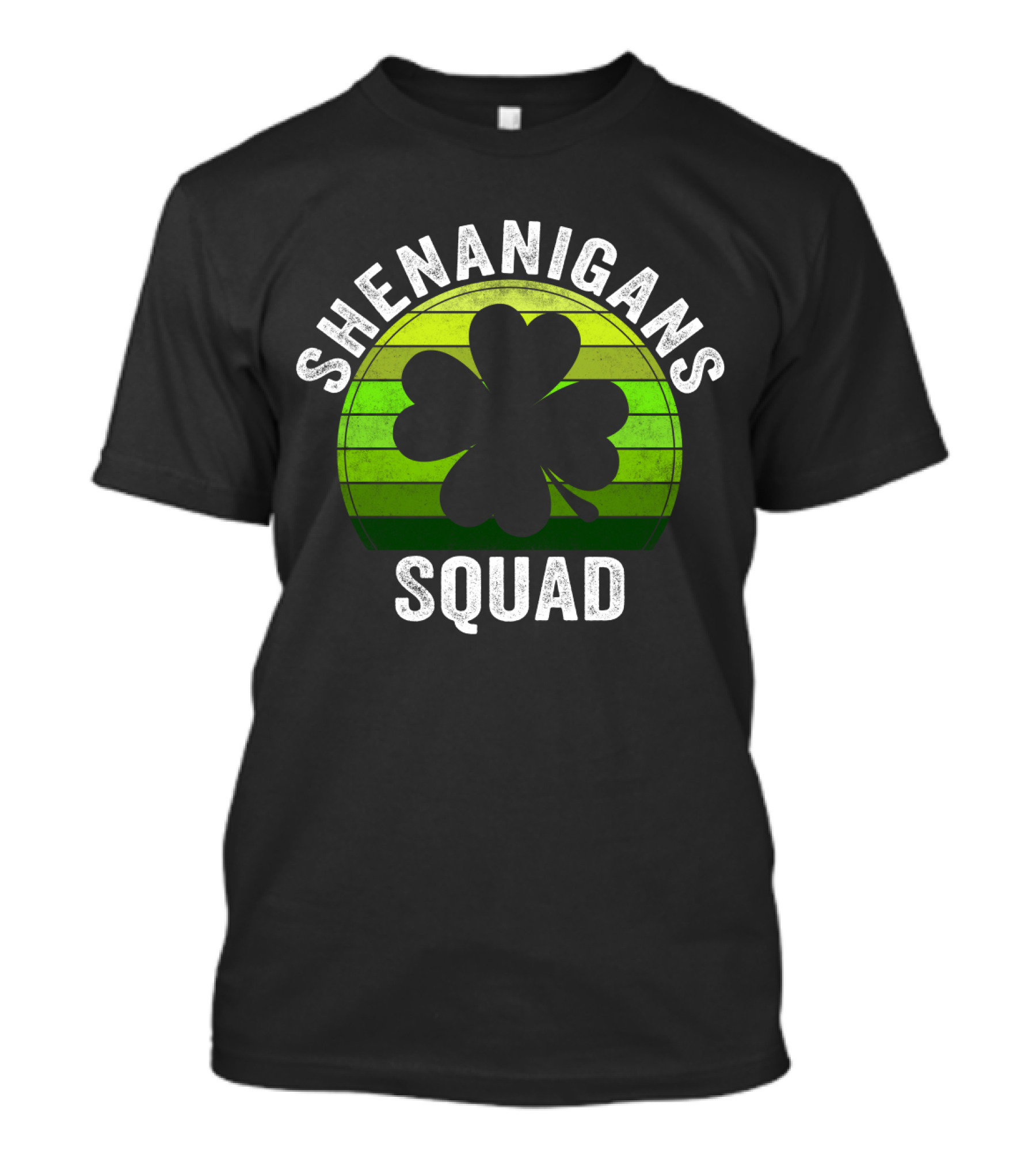 Shenanigans Squad Clover Shamrock T-Shirt
