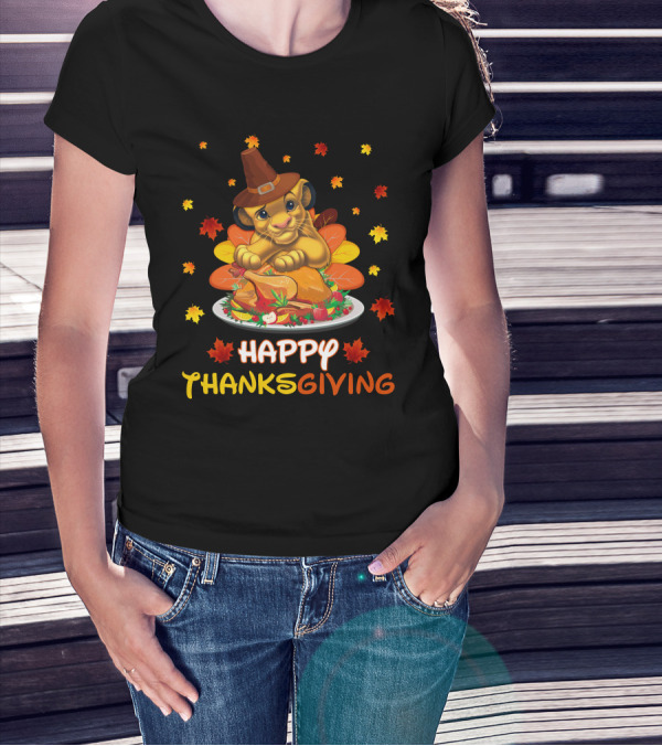 Happy Thanksgiving Lion King T-Shirt