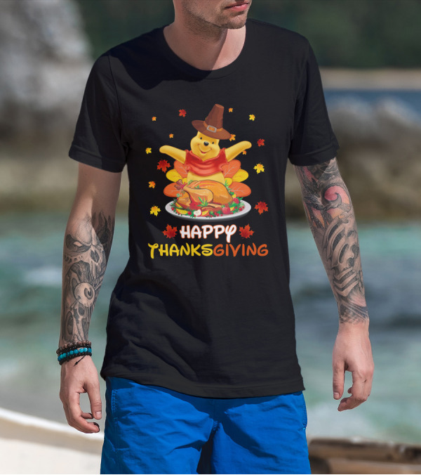 Happy Thanksgiving Pooh T-Shirt