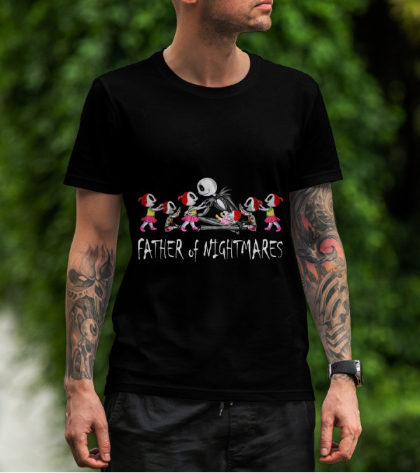 Father Of Nightmares Creepy Doll Girls T-Shirt