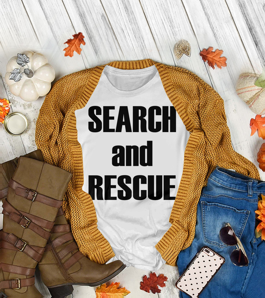 SEARCH AND RESCUE AUSTIN JOHNSON TRUMP T-Shirt