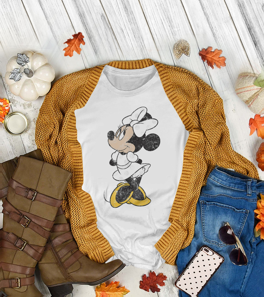 Disney Mickey And Friends Minnie Mouse Vintage Look T-Shirt