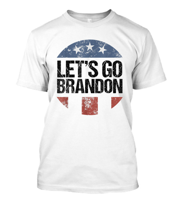 Let's Go Brandon Vintage Stars And Stripes 22 T-Shirt
